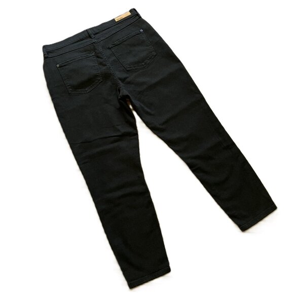 Yoga Jeans Rachel Skinny Jeans Black Denim Women's Size 33 - Picture 5 of 6